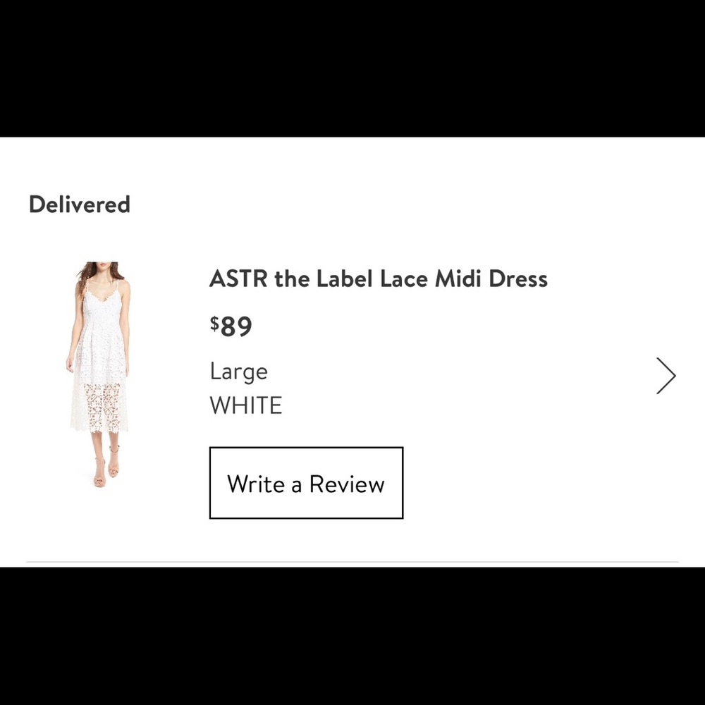 White Lace Dress